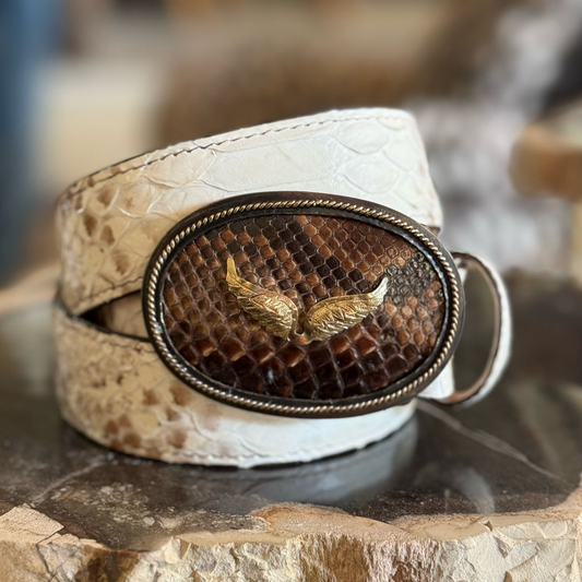 Cinturón Alas blanco